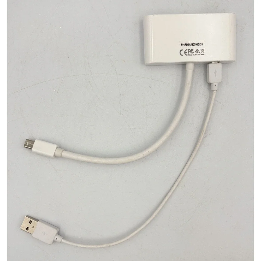 j5create Mini DisplayPort to Dual 4K HDMI MST Adapter, Compatible with Microsoft
